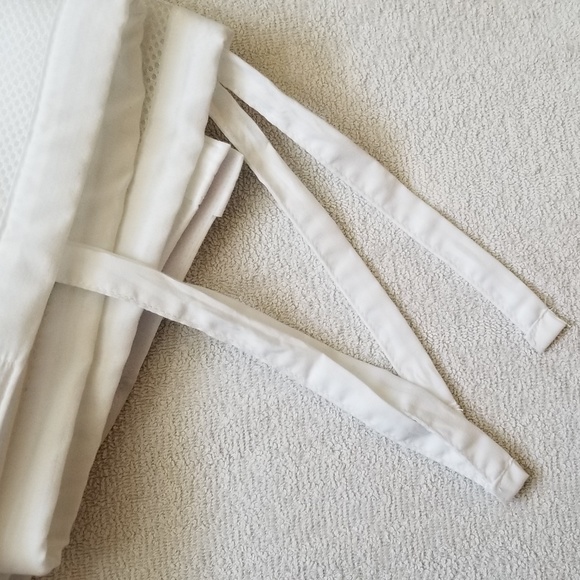 Breathable Baby Mesh Crib Liner White - Picture 4 of 6